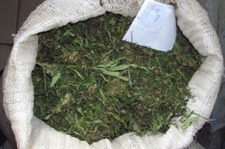 В Рождество наркополицейские изъяли у гражданина килограмм марихуаны