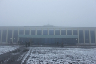Густой туман в Саратове на сутки парализовал работу аэропорта
