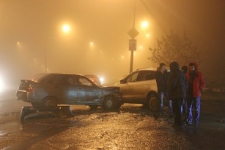 Пьяный водитель устроил массовое ДТП на Ново-Астраханском шоссе