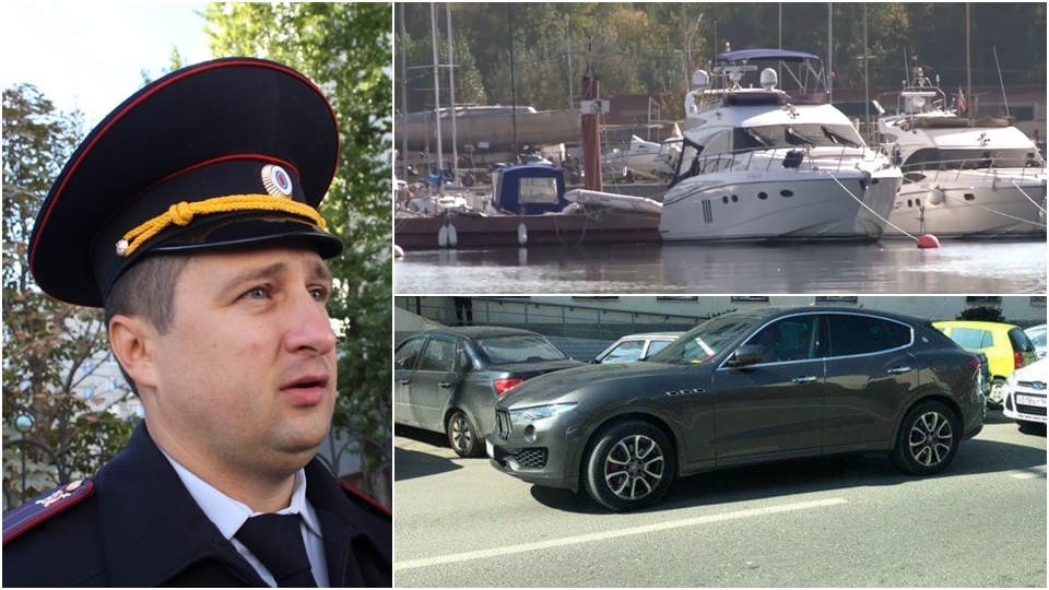 После новости о яхте за миллион евро и Maserati полковник полиции стал пенсионером