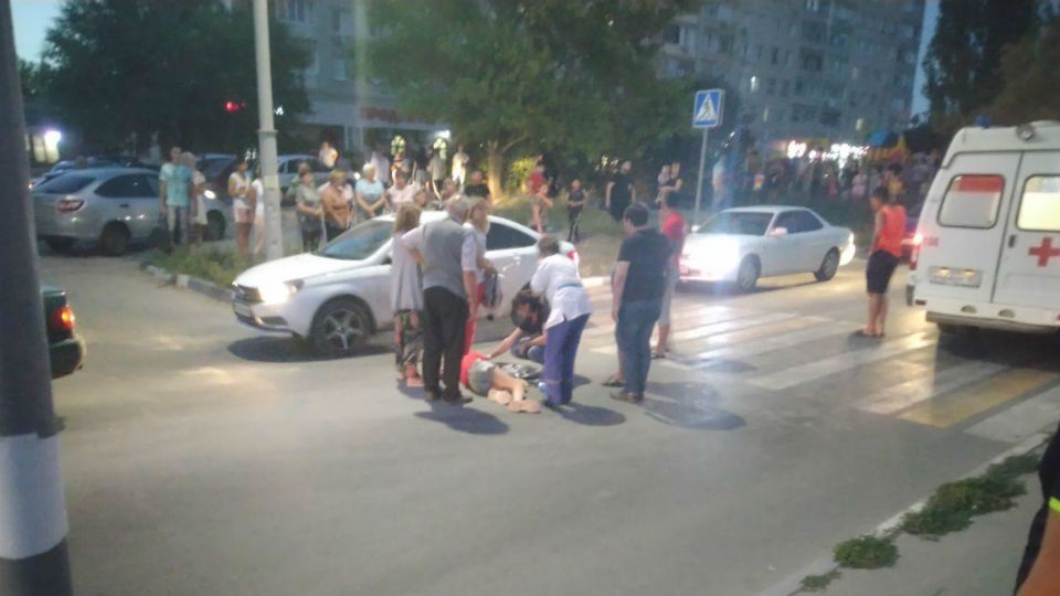 В Ленинском районе иномарка сбила девочку