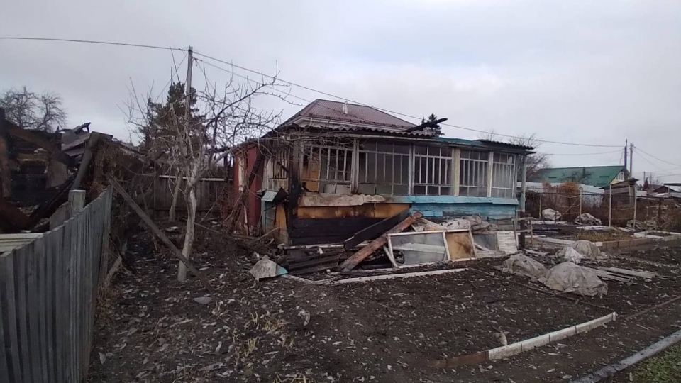 В Ленинском районе из-за печи сгорели две дачи
