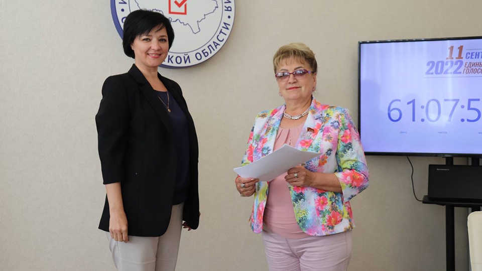 Ольга Алимова подала документы на регистрацию кандидатом в губернаторы