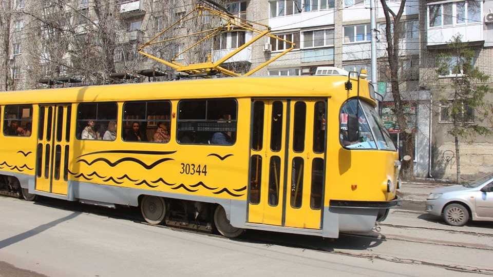 В Саратове вновь встали трамваи четырех маршрутов