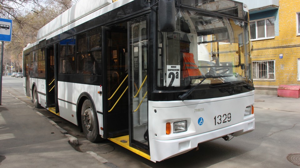 Коммунальщики в четвертый раз за июль остановили троллейбусы двух маршрутов