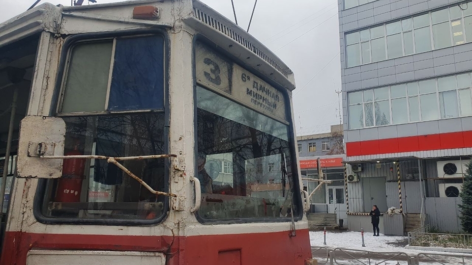 В Саратове вновь встали трамваи популярных маршрутов