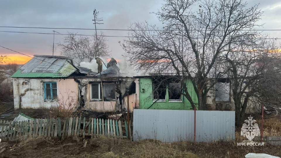 В Дубках на пожаре погиб 65-летний мужчина