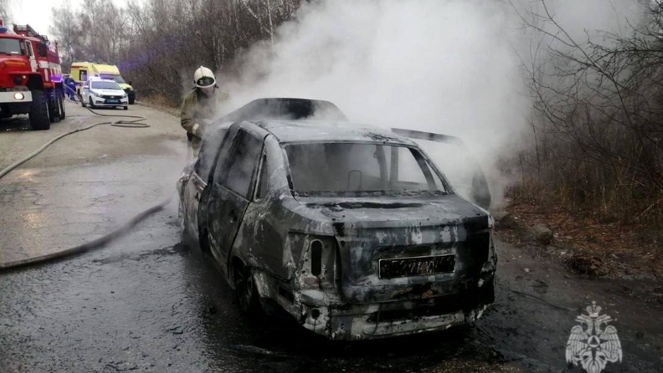 В Вольске загорелась 