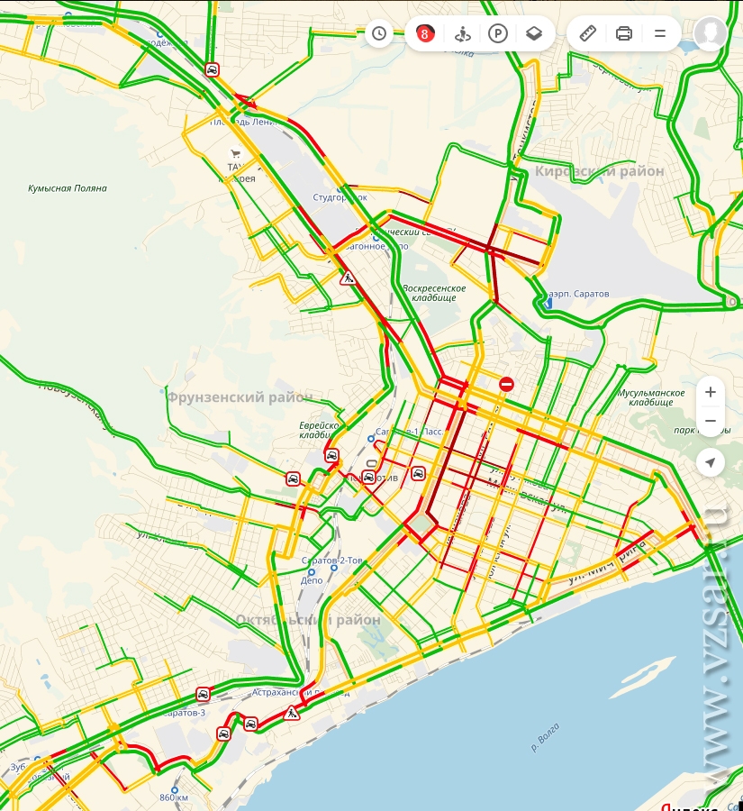 Московская горького саратов карта