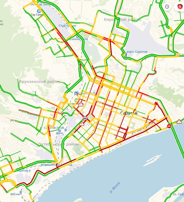 Московская горького саратов карта