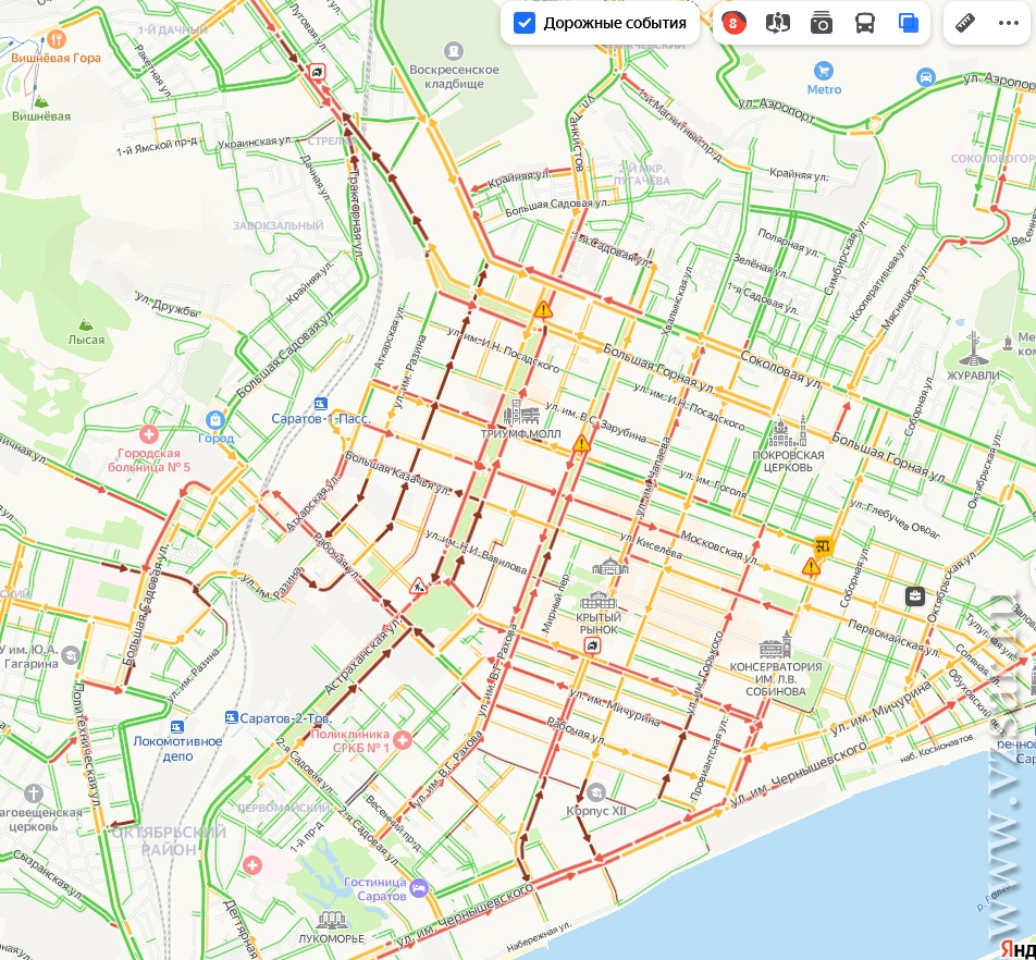 Саратов ул осипова карта