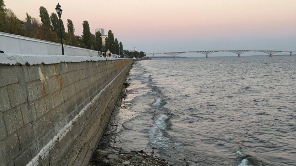 Уровень воды в волге волгоград